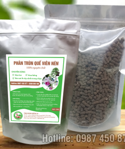 Alternative view of Phân Trùn Quế Viên Nén Chuyên Dùng Cho Lan, Bon Sai Và Hoa Cảnh (Túi 1kg)